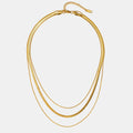Ketting Goud - Gouden Naleya 38cm