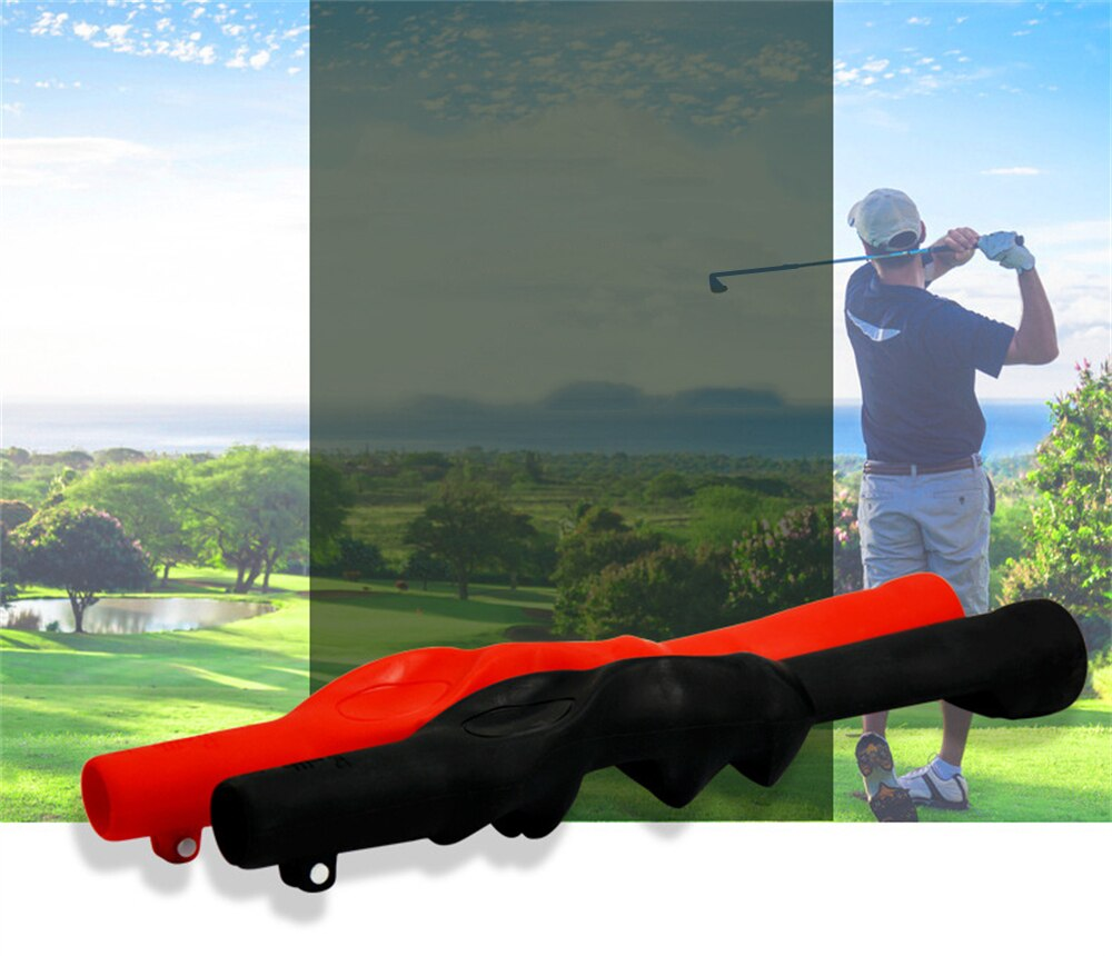 outdoor equipment : Golf Grip Trainer Rechtshandig Zwart Rubber voor Correcte Golfclub Grip in van Pantino