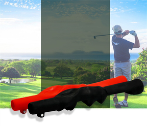 outdoor equipment : Golf Grip Trainer Rechtshandig Zwart Rubber voor Correcte Golfclub Grip in van Pantino