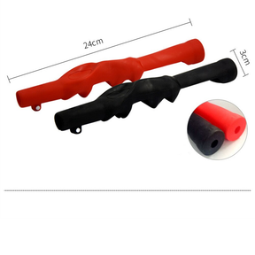 outdoor equipment : Golf Grip Trainer Rechtshandig Zwart Rubber voor Correcte Golfclub Grip in van Pantino