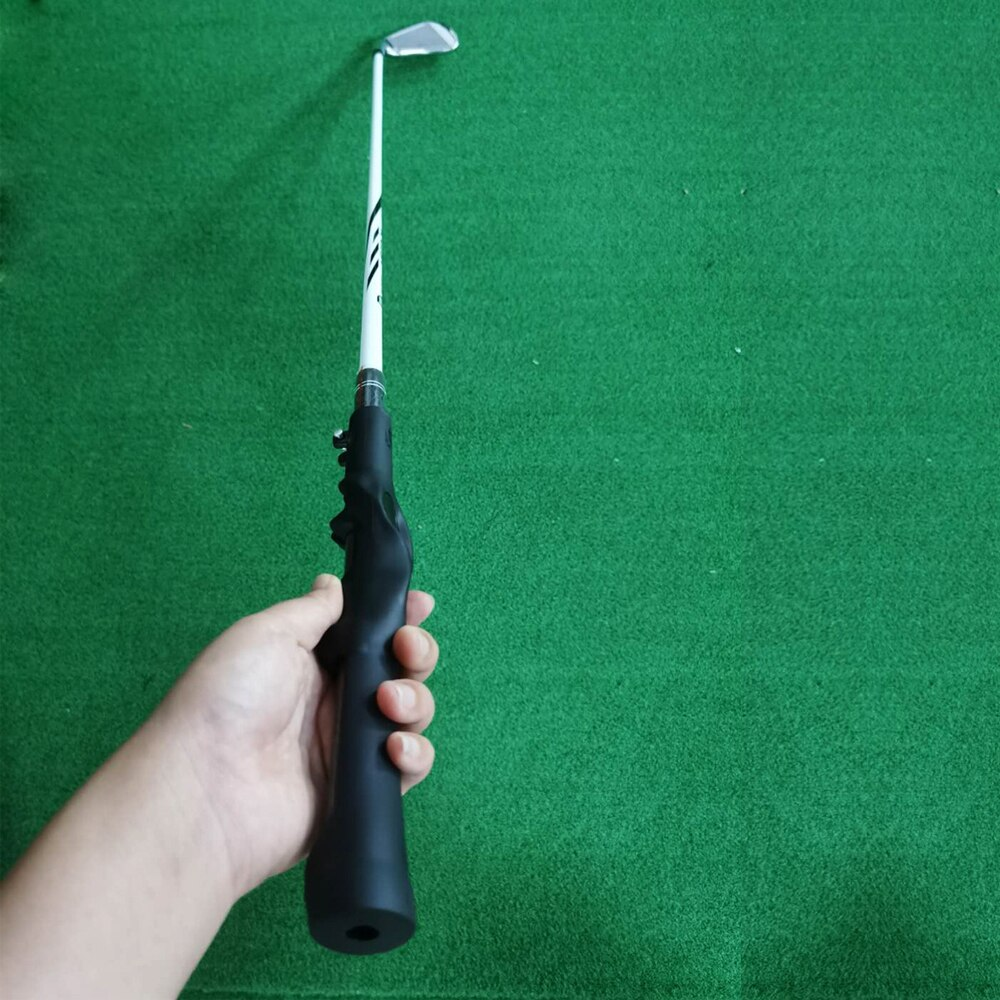 outdoor equipment : Golf Grip Trainer Rechtshandig Zwart Rubber voor Correcte Golfclub Grip in van Pantino