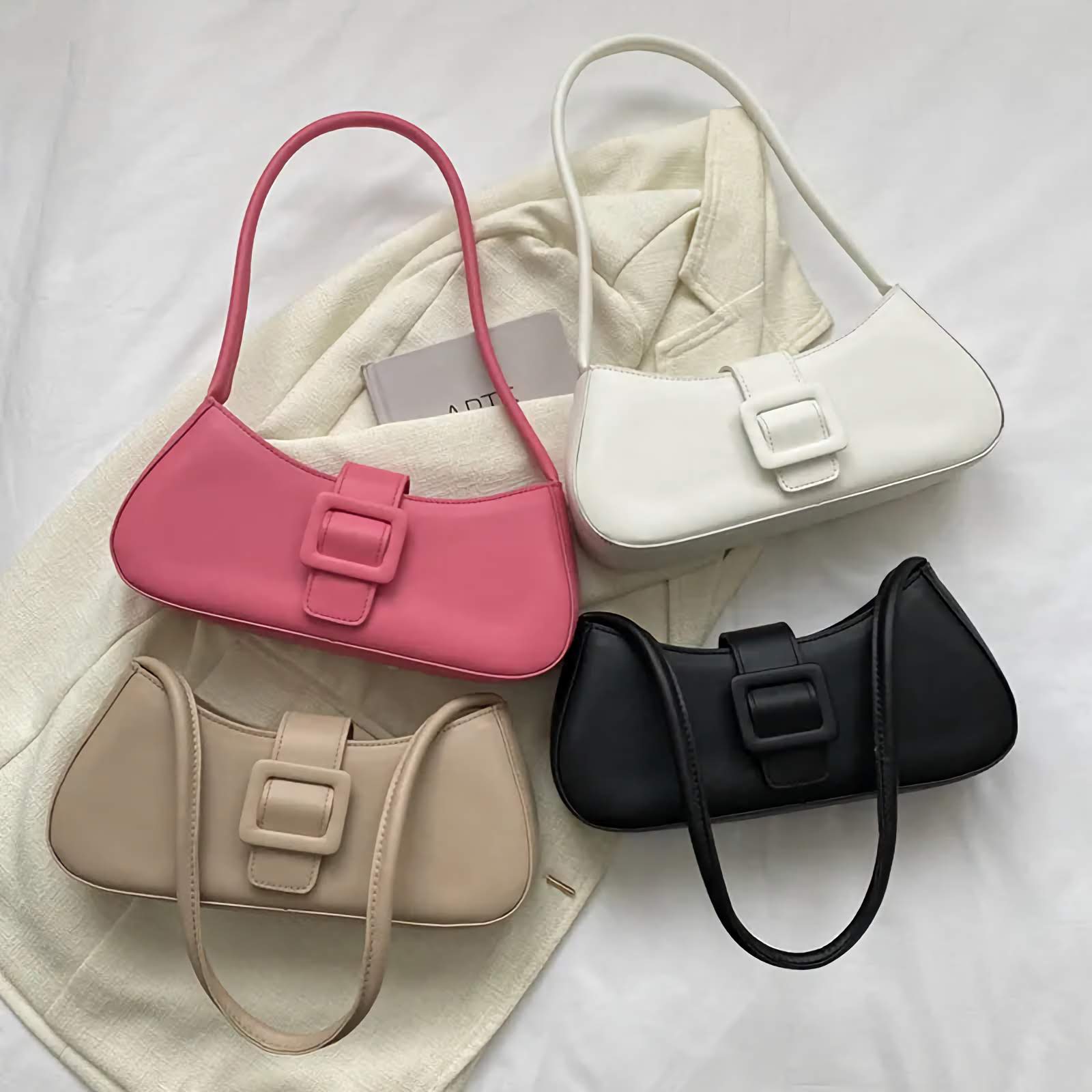 bags : Amélie Schoudertas Dames - Zwart in van Pantino