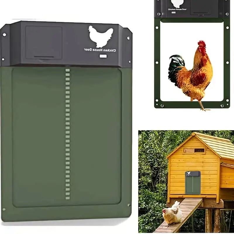 pets : Pluimvee PRO+ | Automatische Kippenluik (Copy) in Groen van Pantino
