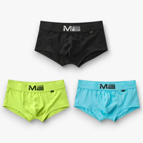 Men's Sport Boxershorts : Heren Boxershorts - Ademend & Comfortabel - Blauw, Oranje, Geel Multipack (3+3 Gratis) in groen cyaan zwart van Pantino