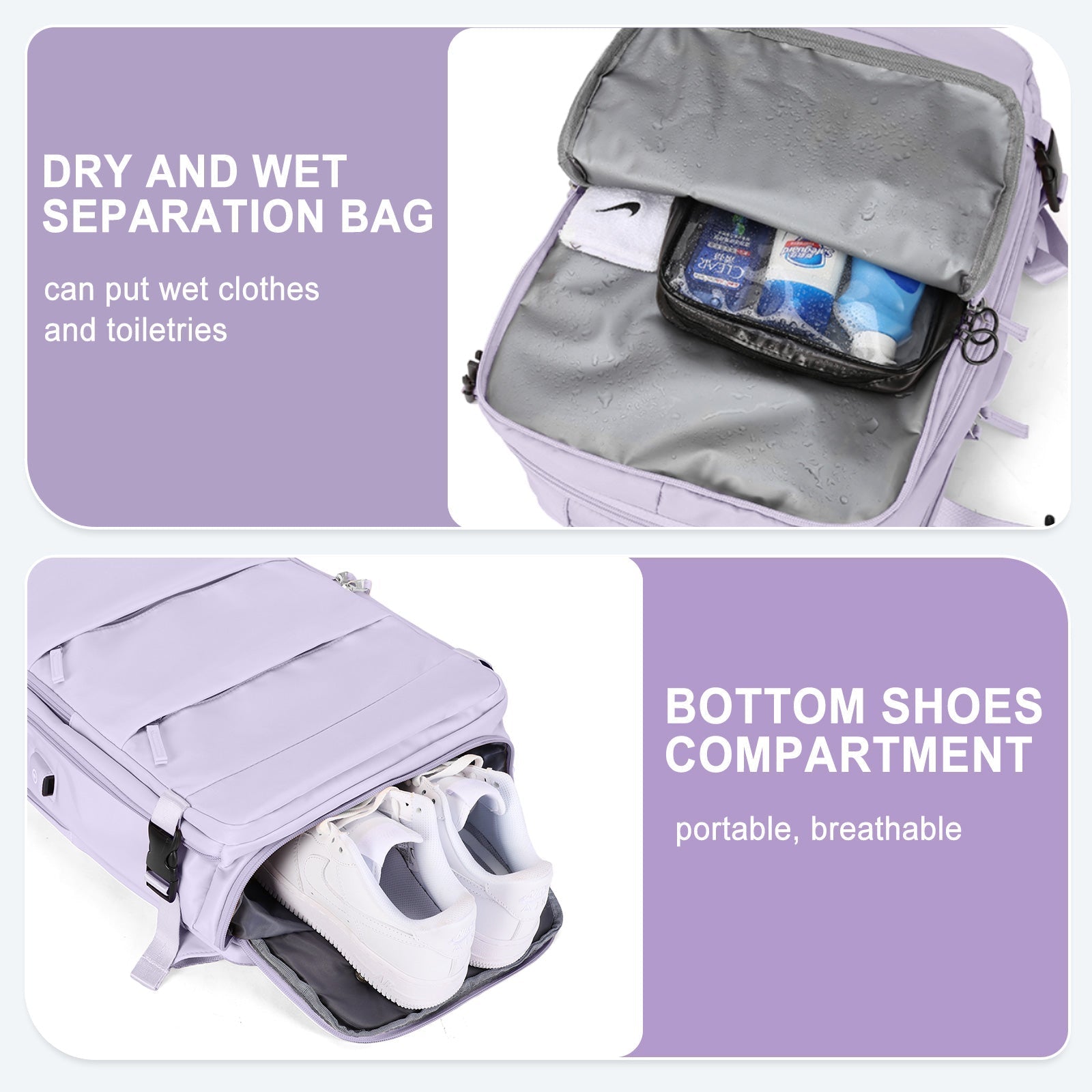 bags : Journey Rugzak - Blauw in van Pantino