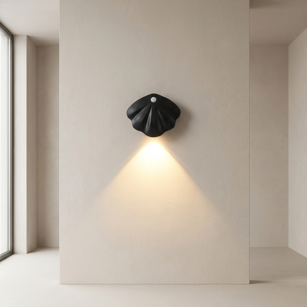 Bewegingssensor Lamp – Schelp Design, USB Oplaadbaar