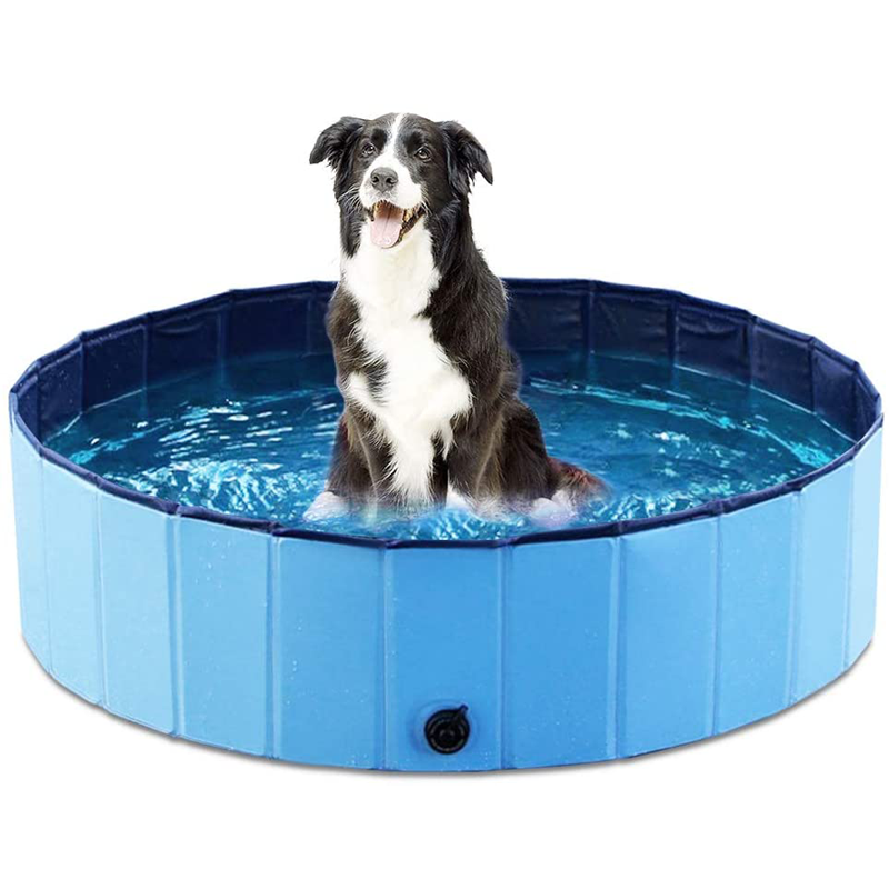 pets : Harry Hondenzwembad - Lekker Afkoelen in de Tuin - Blauw in Blauw van Pantino