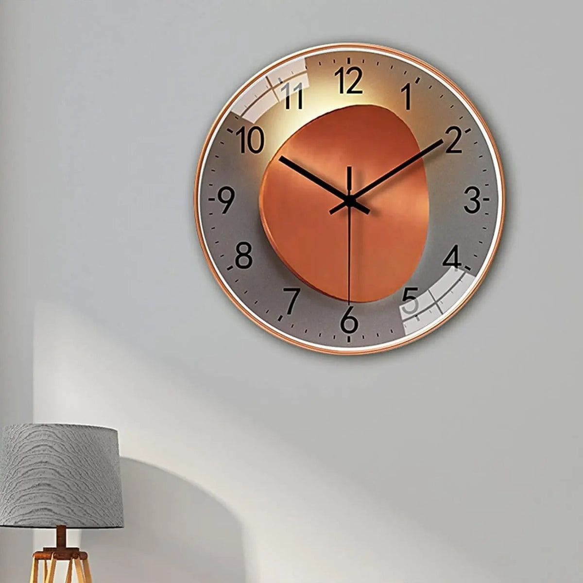 Stille Wandklok – Modern Design, Eenvoudig te Installeren