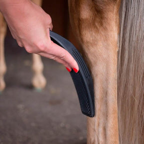 pets : HaloHorse - 6-In-1 Paardenborstel - Zwart in van Pantino