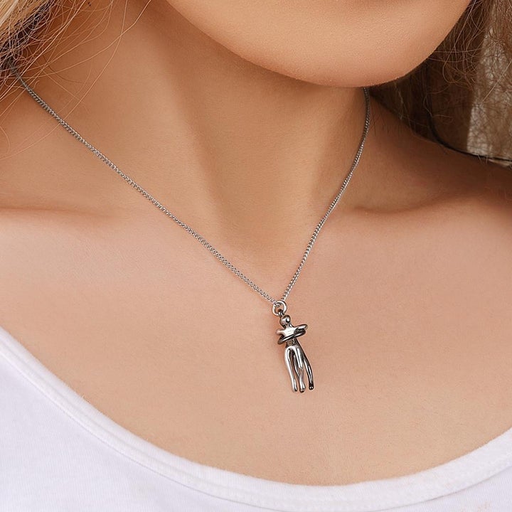 Necklace : Liefdes Ketting Metaal in van Pantino
