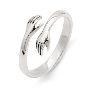 Ring : Hug Ring Zilver - Accessoire in Zilver van Pantino