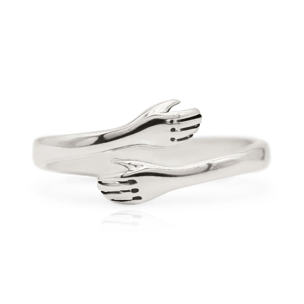 Ring : Hug Ring Zilver - Accessoire in van Pantino