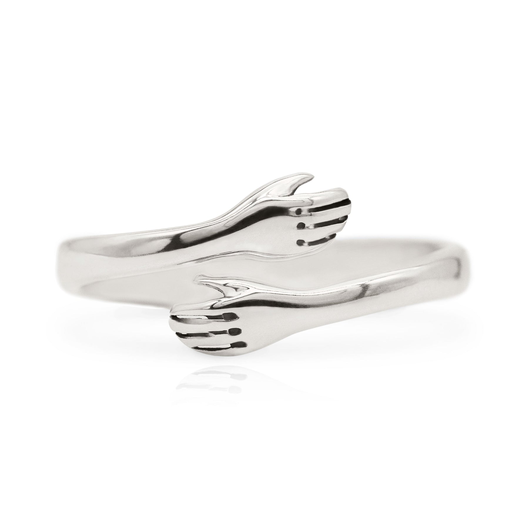 Ring : Hug Ring Zilver - Accessoire in van Pantino