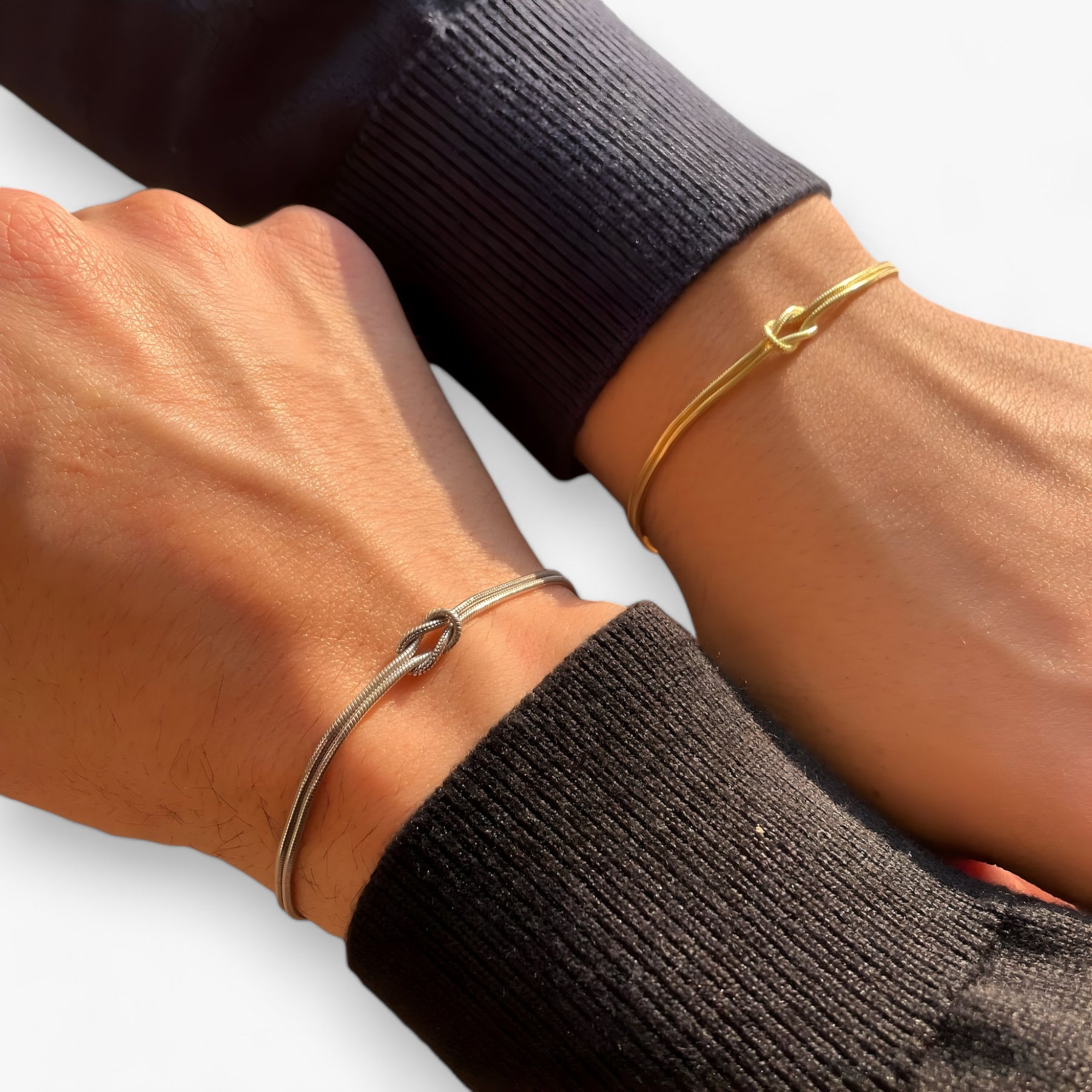 Bracelet : Armband Goud - Eeuwige Schakelarmband in van Pantino