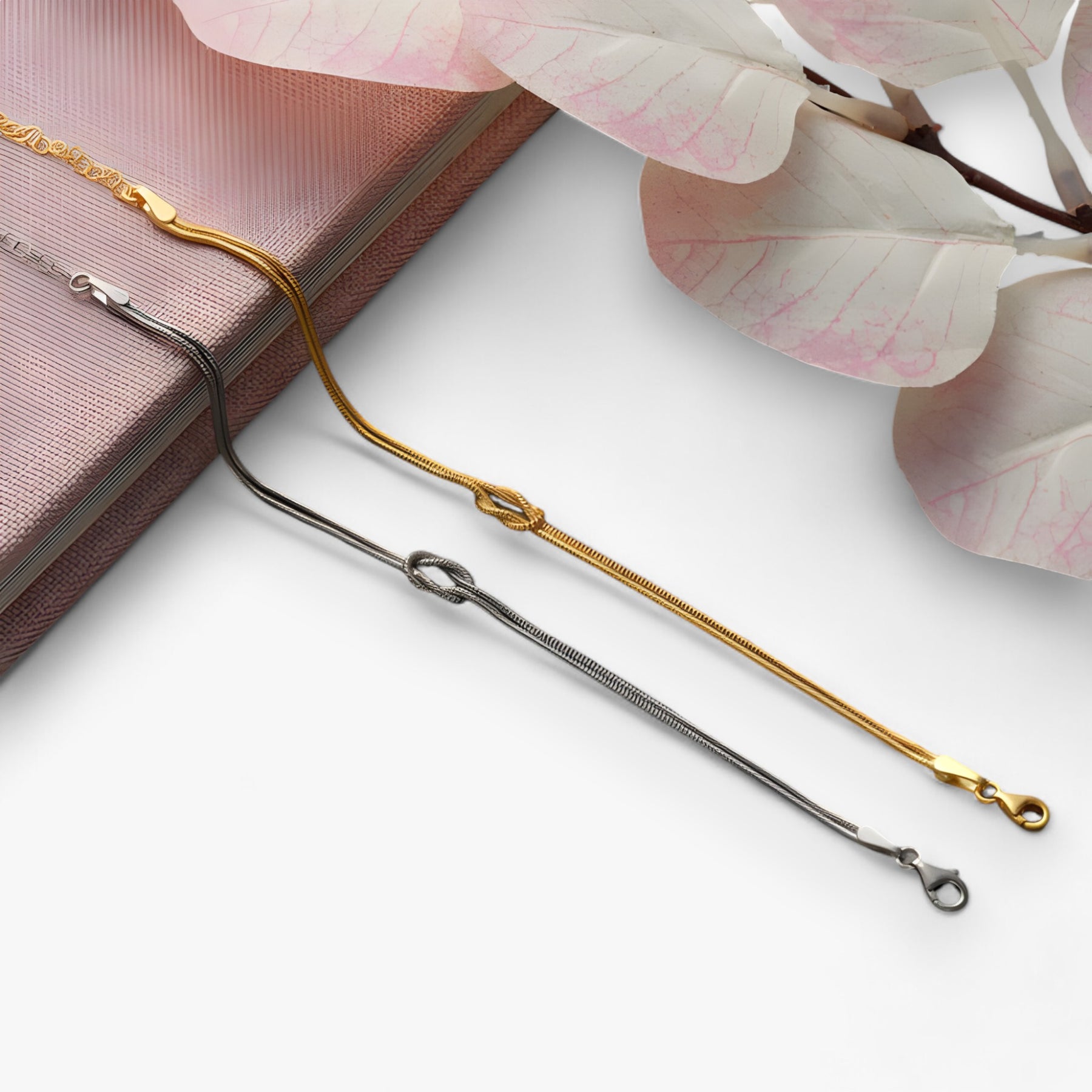Bracelet : Armband Goud - Eeuwige Schakelarmband in van Pantino