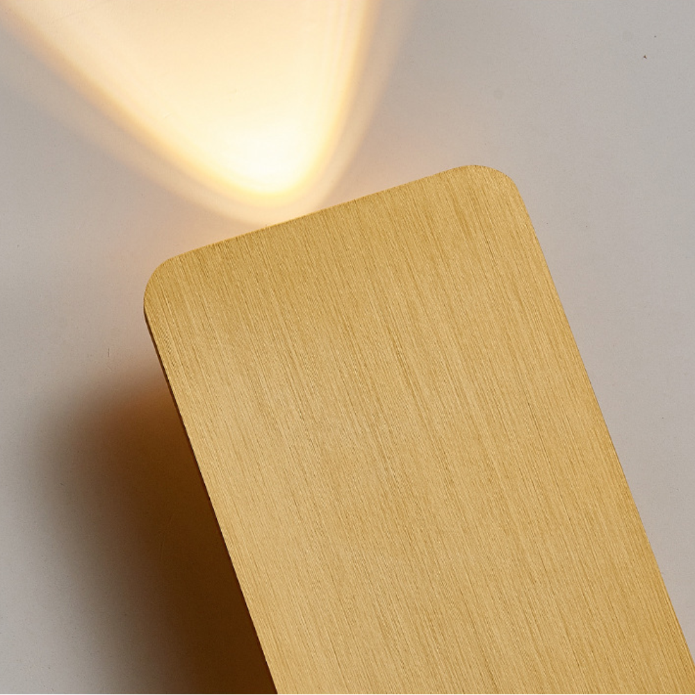 Binnen Rechthoekige LED Wandlamp - Modern Metalen Ontwerp