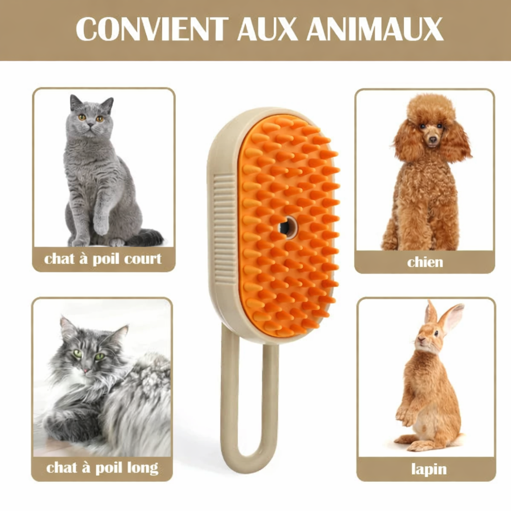 Outils de toilettage : Verzorgingstool 3-in-1 voor Dieren Accessoires voor Dieren in van Pantino
