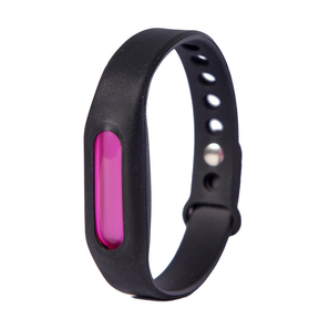 Insect Repellent Wristband : WristRepel - Waterdichte Insectenwerende Polsband - Zwart in Zwart van Pantino