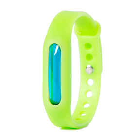 Insect Repellent Wristband : WristRepel - Waterdichte Insectenwerende Polsband - Zwart in Groen van Pantino