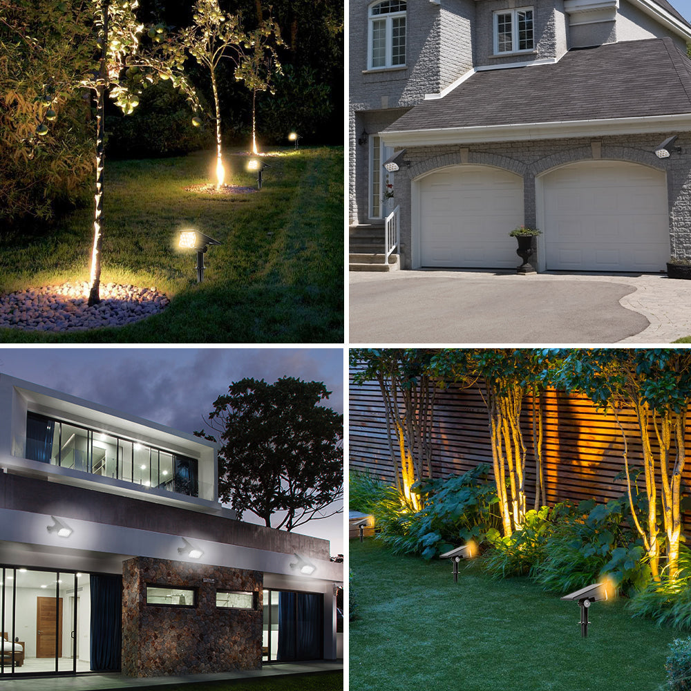 outdoor equipment : Luxe Draadloze LED Tuinspot op Zonne-energie voor een Magische Buitensfeer in van Pantino