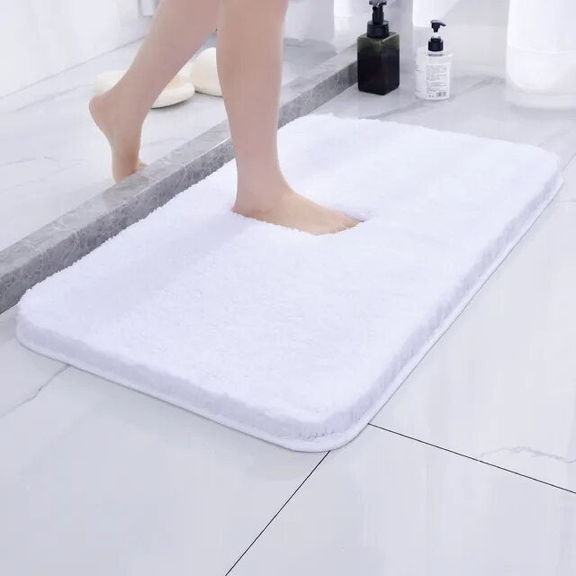 Bath & Shower Mats : Badmat Pluche Microvezel Antislip - Meerdere Kleuren Small Medium Large in van Casa & Beyond