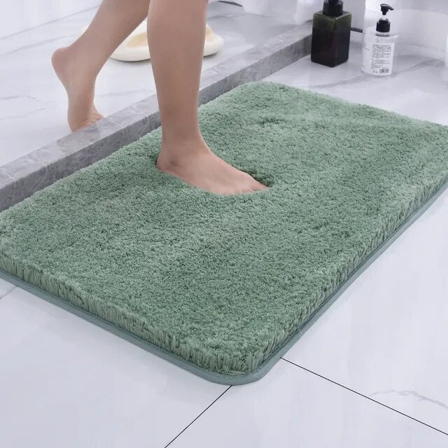 Bath & Shower Mats : Badmat Pluche Microvezel Antislip - Meerdere Kleuren Small Medium Large in van Casa & Beyond