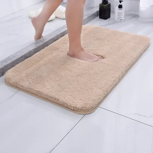 Bath & Shower Mats : Badmat Pluche Microvezel Antislip - Meerdere Kleuren Small Medium Large in van Casa & Beyond