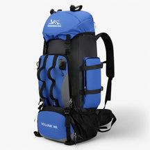 bags : Waterdichte Rugzak voor Wandelen en Kamperen - Zwart in Blauw van Pantino