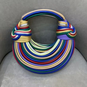 bags : Elegante Handtas Dames Goud - Stijlvolle Avondtas Mesh - Metaal in Kleurrijk van Pantino