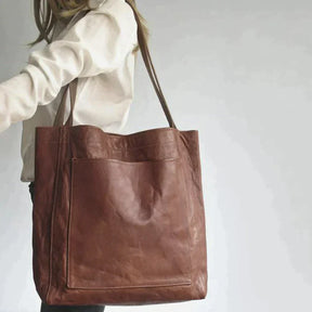 bags : Handtas Bruin - Elegante Lederen in van Pantino