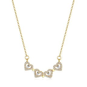 Necklace : Dubbele Geluk Krijg 1+1 Gratis Lucky voor Jou en Je Vriend in van Pantino