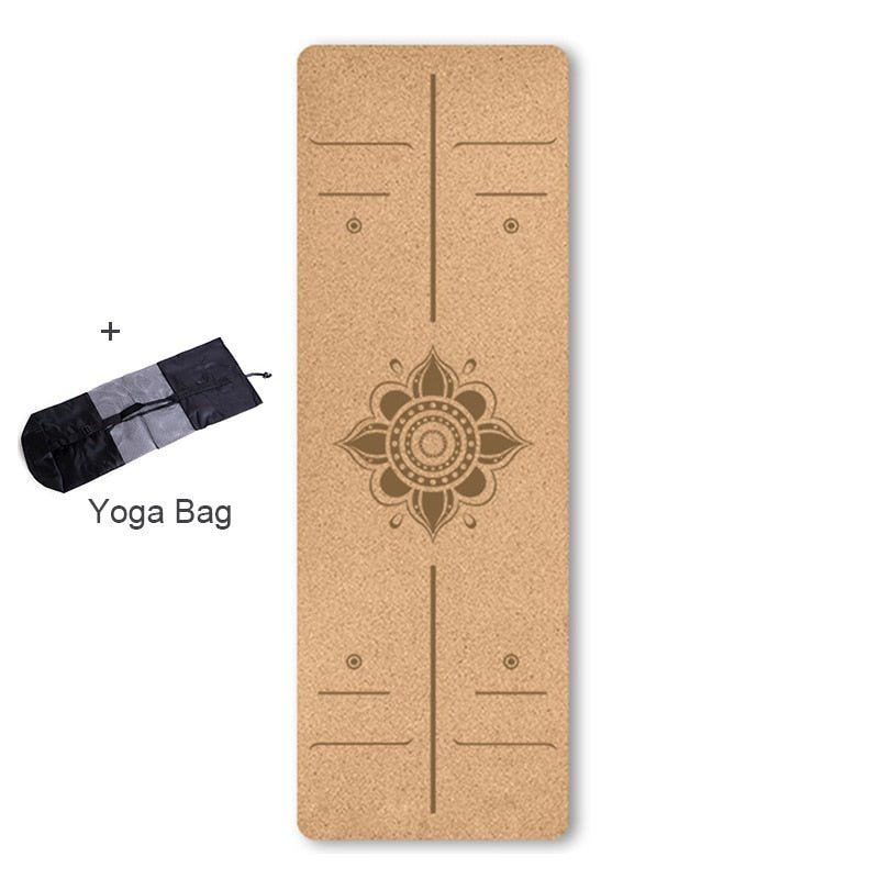 other : Kurk Yogamat - Duurzaam Antislip Milieuvriendelijk - Kurk in van Pantino