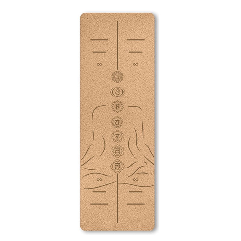 other : Kurk Yogamat - Duurzaam Antislip Milieuvriendelijk - Kurk in van Pantino