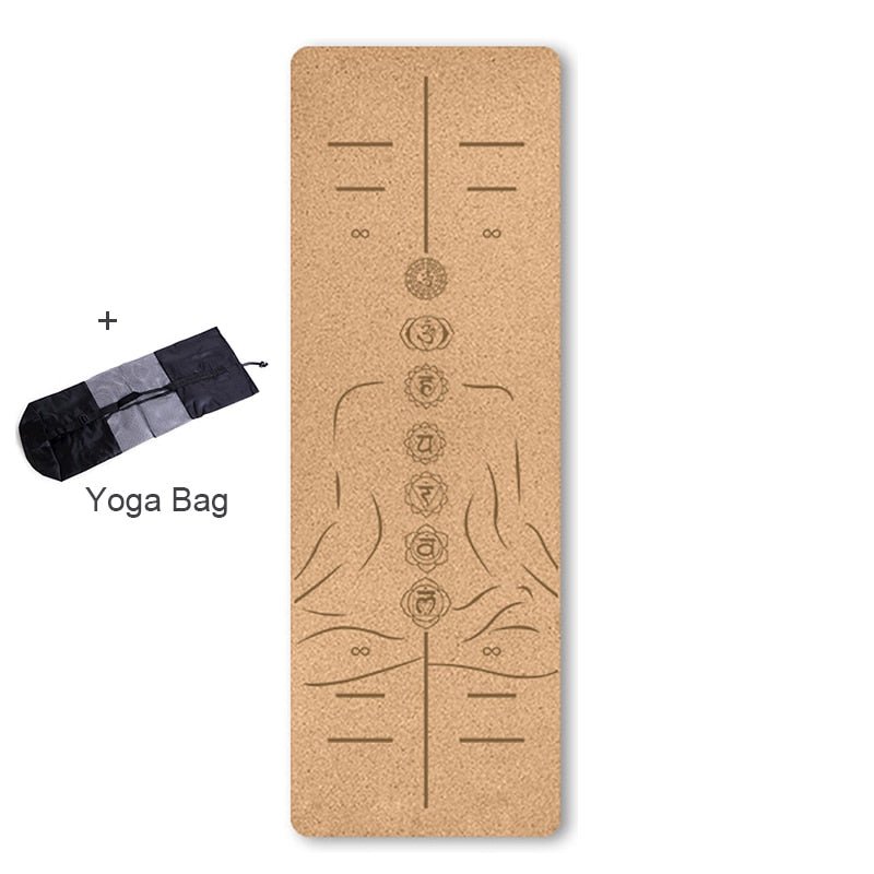other : Kurk Yogamat - Duurzaam Antislip Milieuvriendelijk - Kurk in van Pantino