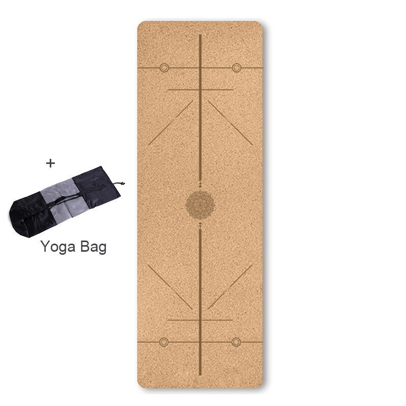 other : Kurk Yogamat - Duurzaam Antislip Milieuvriendelijk - Kurk in van Pantino