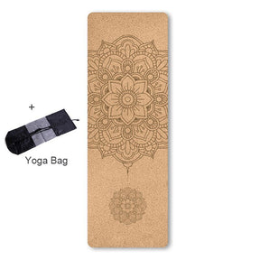 other : Kurk Yogamat - Duurzaam Antislip Milieuvriendelijk - Kurk in Mandala van Pantino