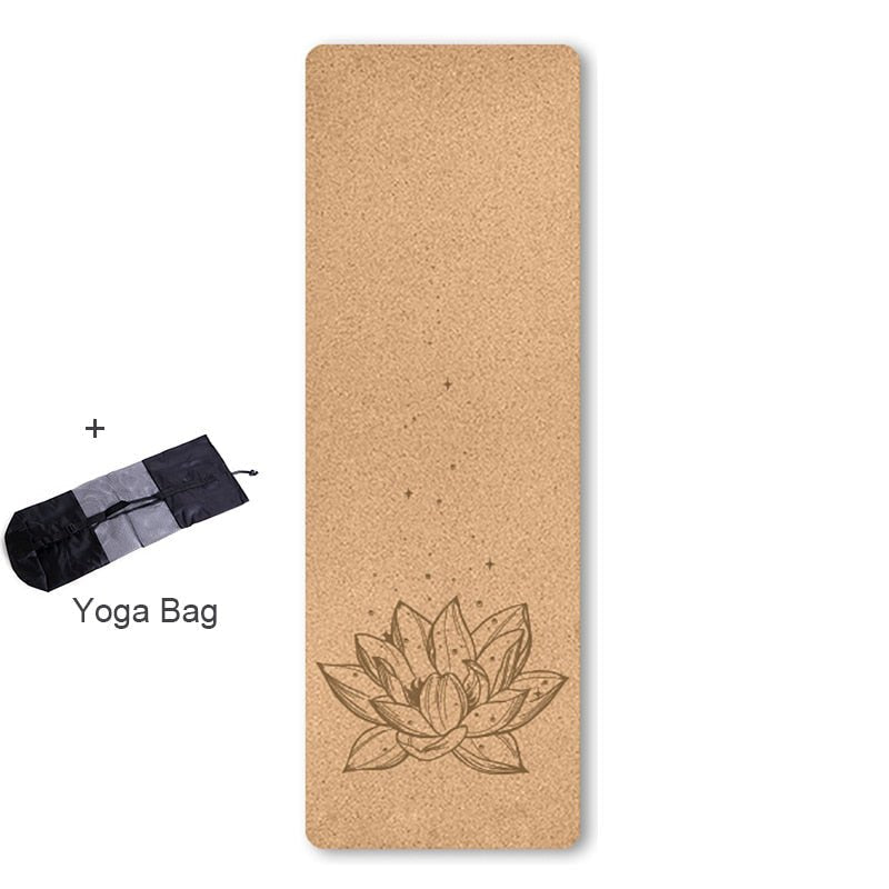 other : Kurk Yogamat - Duurzaam Antislip Milieuvriendelijk - Kurk in van Pantino