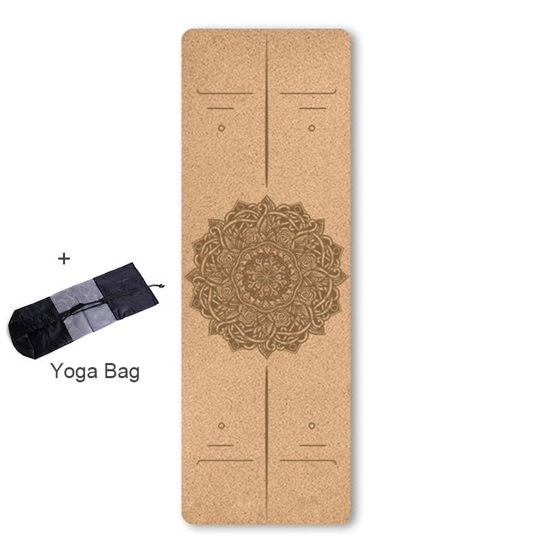 other : Kurk Yogamat - Duurzaam Antislip Milieuvriendelijk - Kurk in van Pantino