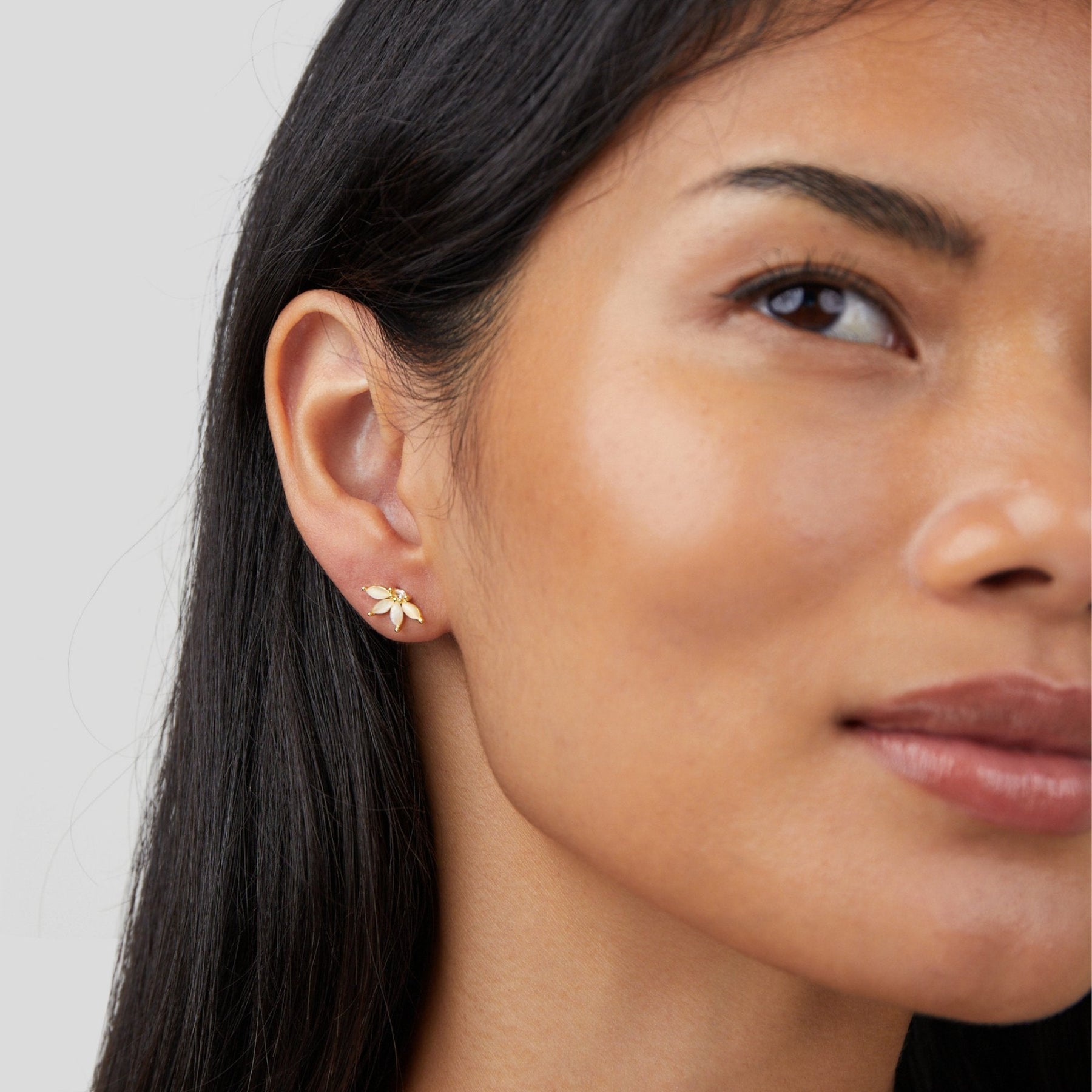 Earrings : Leaf Oorbellen Goud 2 Cm in van Pantino