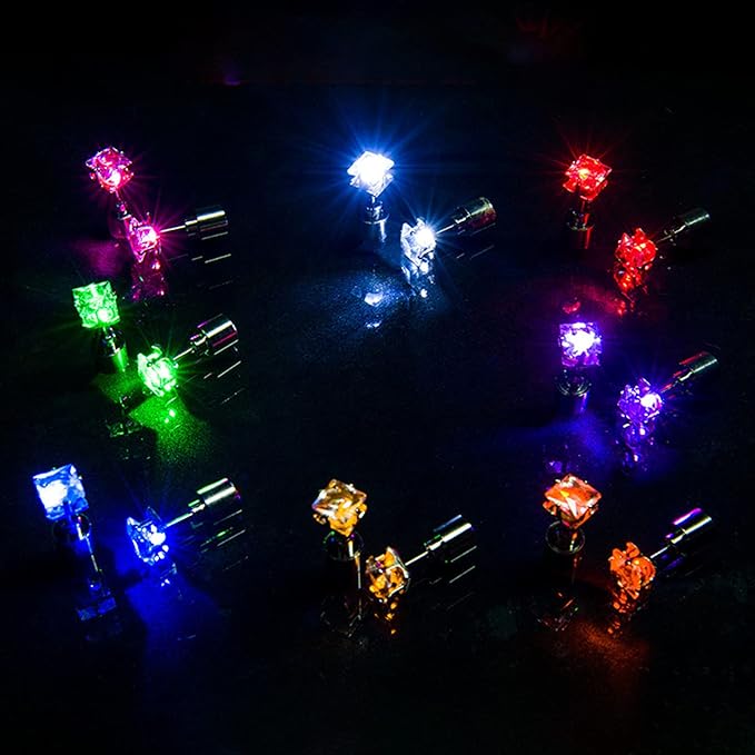 Earrings : LuminousLux Oorbellen Oranje in van Pantino