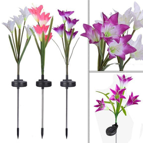 outdoor equipment : Lelie Zonne-Tuinpaal Licht - Paars in van Pantino
