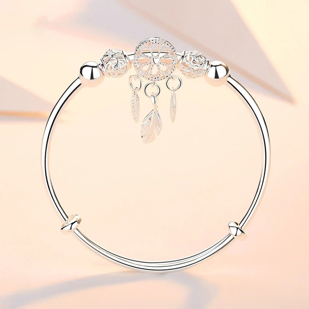 Bracelet : Dromenvanger Armband Dames - Sierlijk Bohemian Design - Metaal in van Pantino