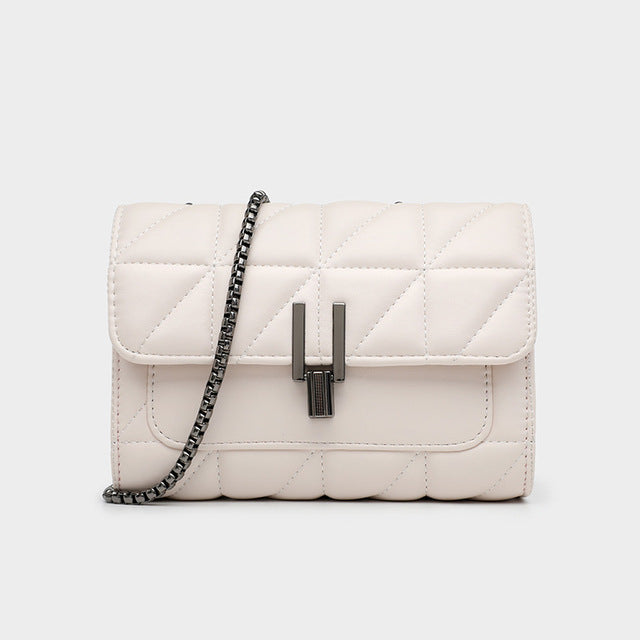 bags : Stly & Leather Vrouwen Tas met Zilveren Band - Zwart in Ivoor van Pantino