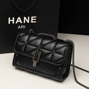 bags : Stly & Leather Vrouwen Tas met Zilveren Band - Zwart in van Pantino