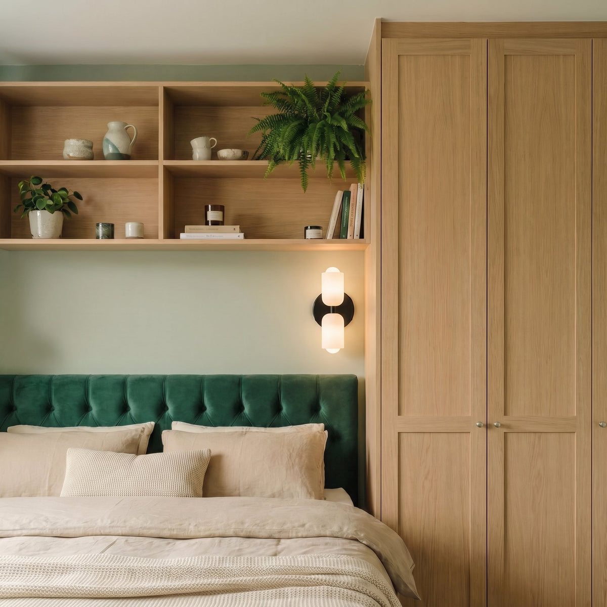 Scandinavische Minimalistische Op-Neer Wandlamp - Diffuse Gloed