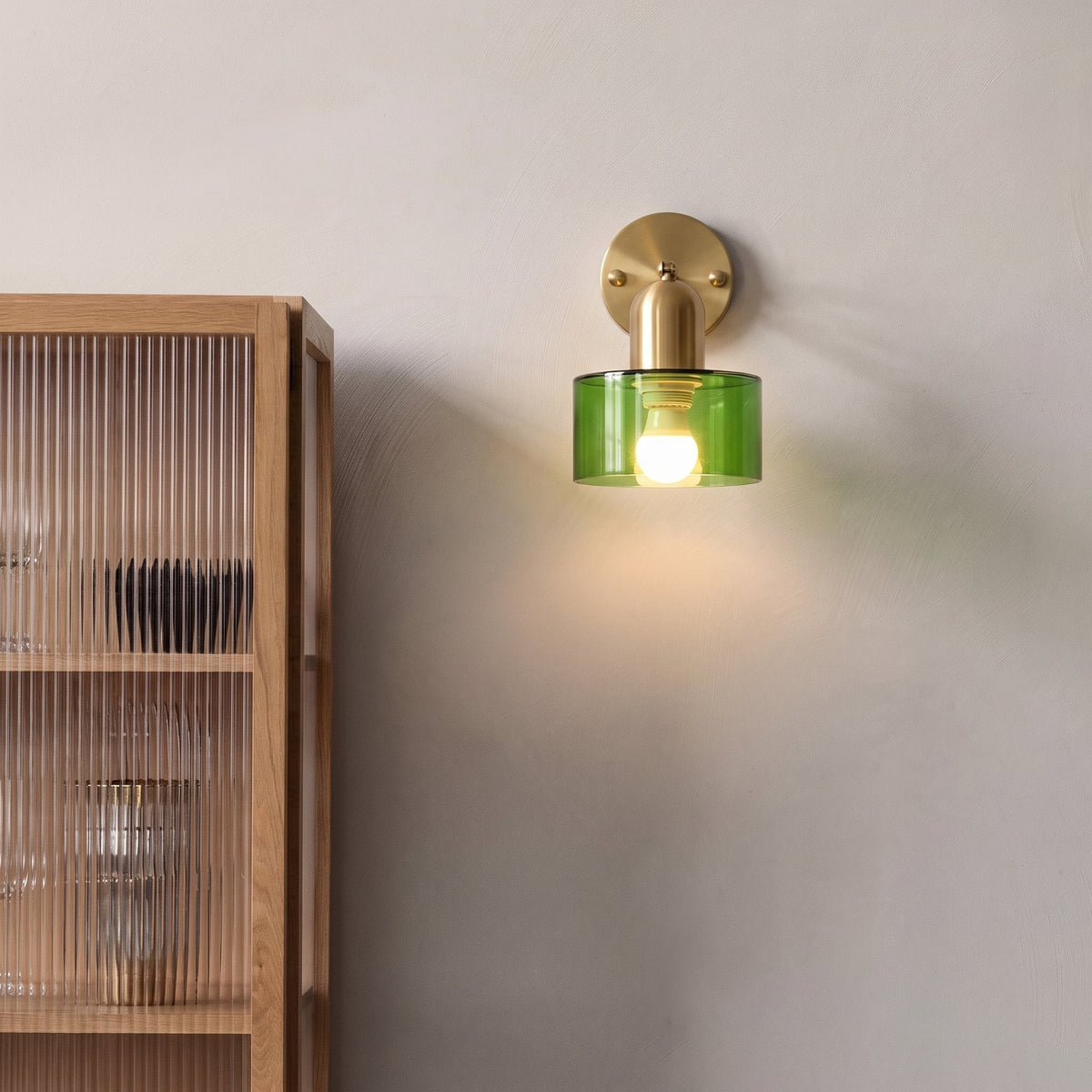 Wandlamp Gekleurd Glas - Moderne Stijl voor Sfeervolle Interieurs