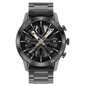 watches : Smartwatch Zwart - LifeSync - De Multifunctionele die Je Levensstijl Verbeteren en Vereenvoudigen in Zwart van Pantino