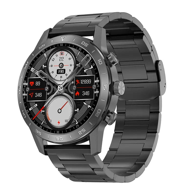 watches : Smartwatch Zwart - LifeSync - De Multifunctionele die Je Levensstijl Verbeteren en Vereenvoudigen in van Pantino