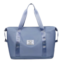 bags : Waterdichte Reistas Dames Zwart - Lichte Capaciteit Reizen - Nylon in Blauw van Pantino
