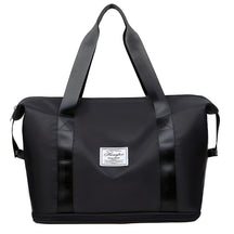 bags : Waterdichte Reistas Dames Zwart - Lichte Capaciteit Reizen - Nylon in Zwart van Pantino
